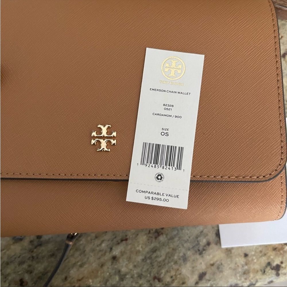 SOLD.   Tory Burch chain wallet / crossbody - Picture 7 of 10